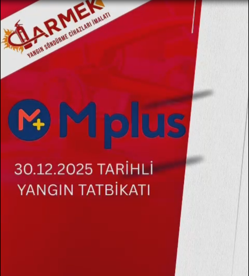 MPLUS CMC YANGIN TATBİKATI